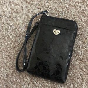 Coach wallet wristlet